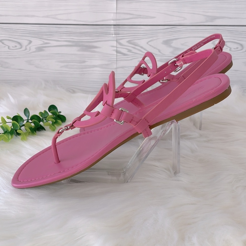 Coach “Jeri” Pink Sandals‎ - Picture 3 of 12
